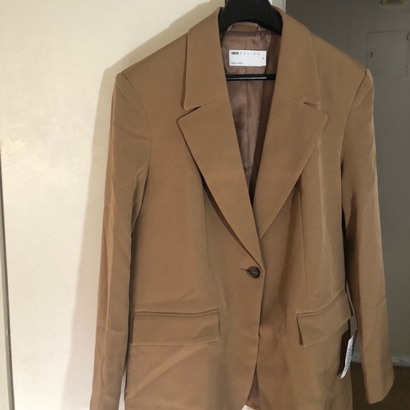 ASOS Design Tan Jacket - Picture 2 of 3